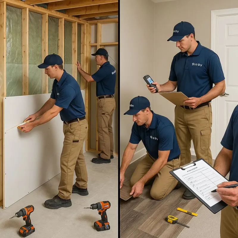 Repairs and Reconstruction process in Uptown, IL
